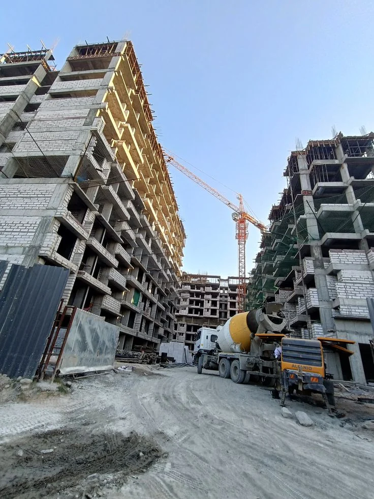 Proyecto de construcción en desarrollo